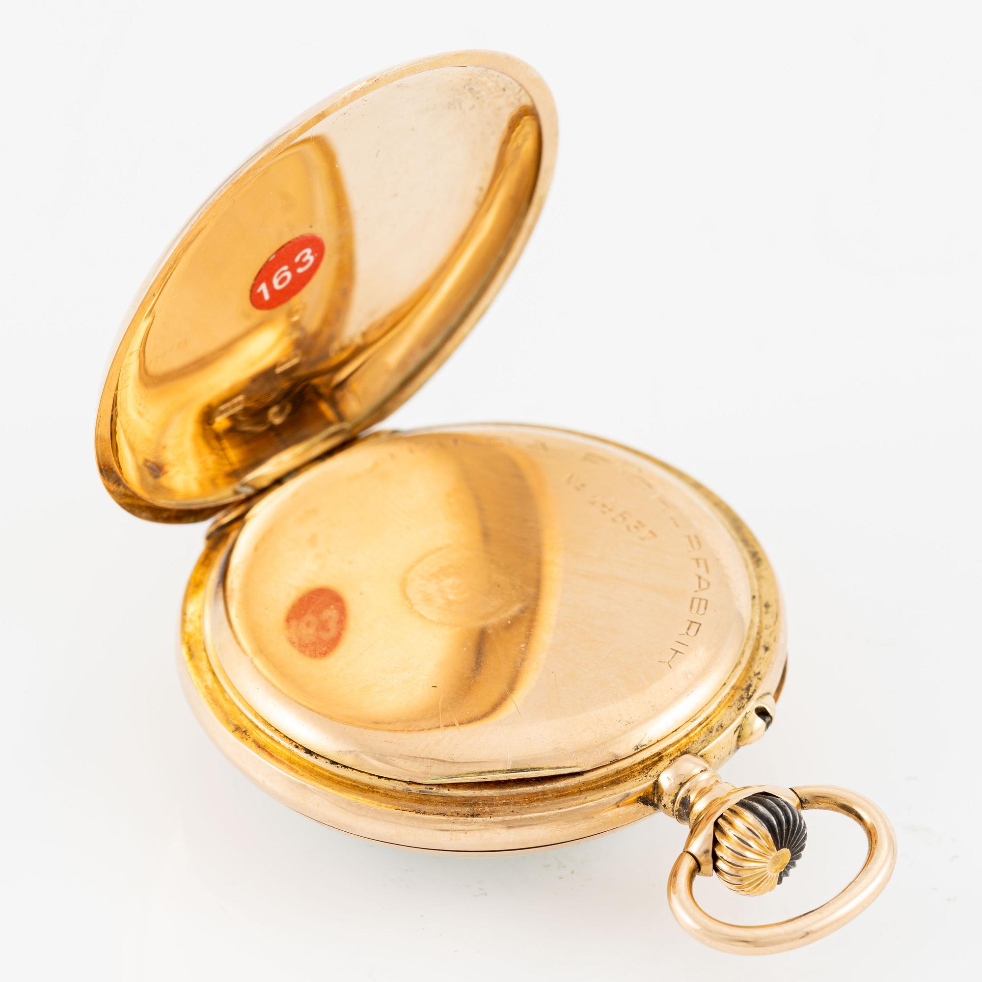 Halda, pocket watch, 40 mm.