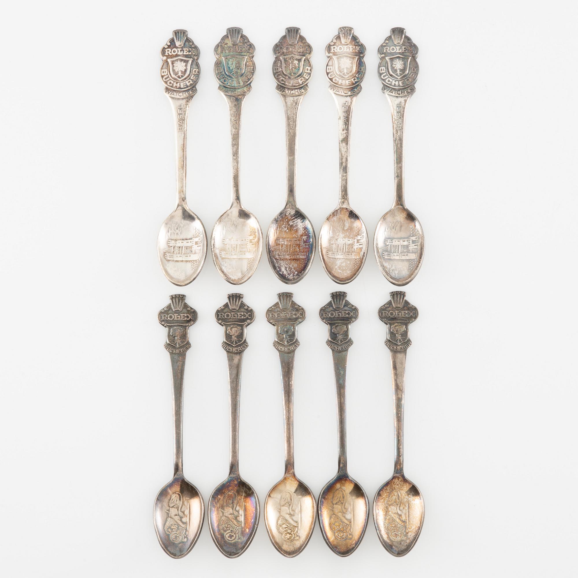 Teaspoons, Rolex x Bucherer, "No Reserve".