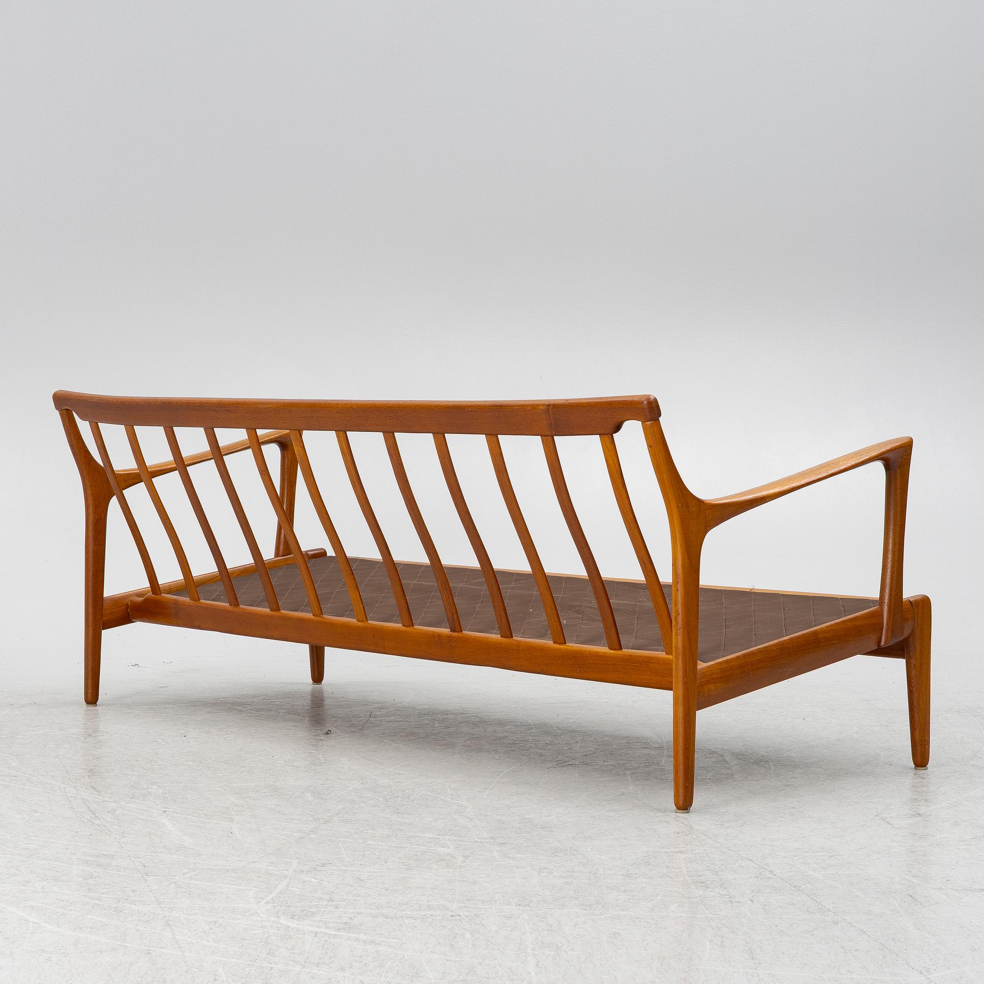 Bertil Fridhagen, sofa, "Cuba", Bröderna Andersson, Ekenäs.