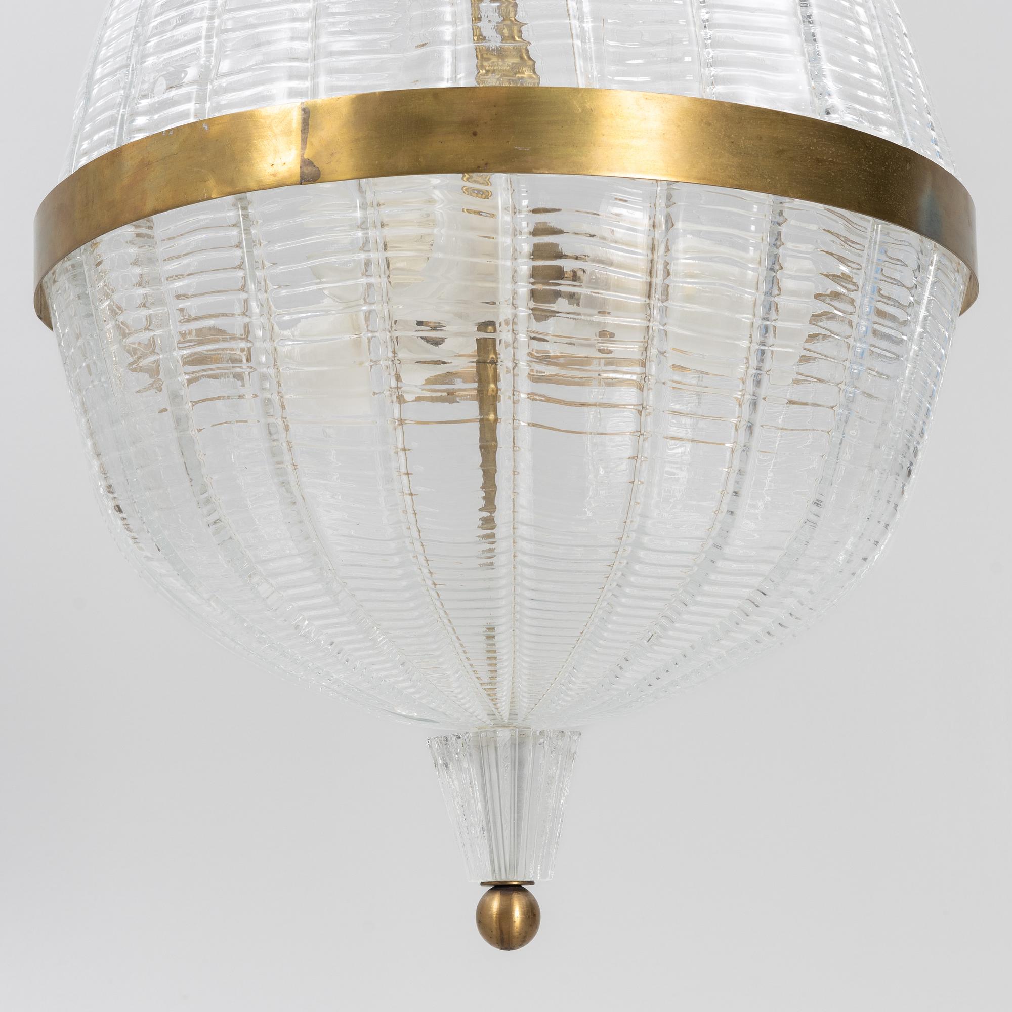 Taklampa, troligen Italien, 1960-70-tal.