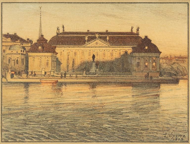 Louis Sparre, Riddarhuset, Stockholm,