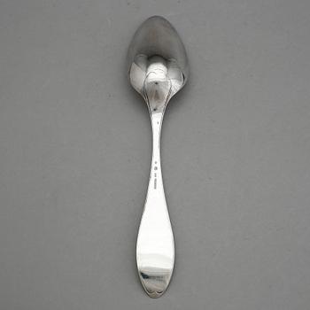 RAGUSKED, silver, Carlsson, med otydlig stadsstämpel, 1834. Vikt ca 120 g.