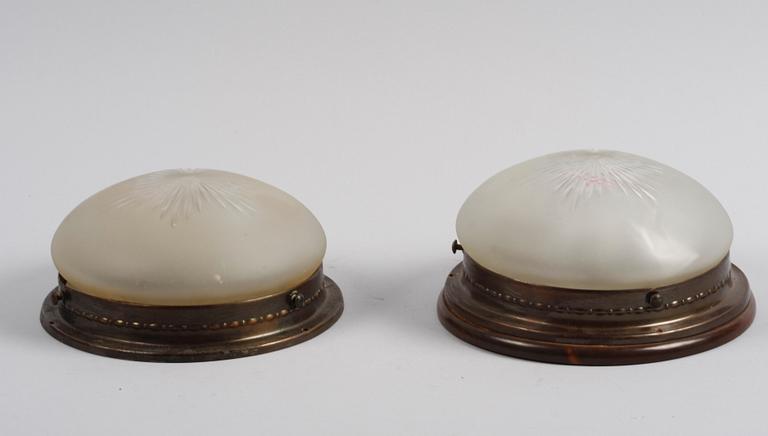 VÄGG/TAKARMATURER, ett par 1920-tal.