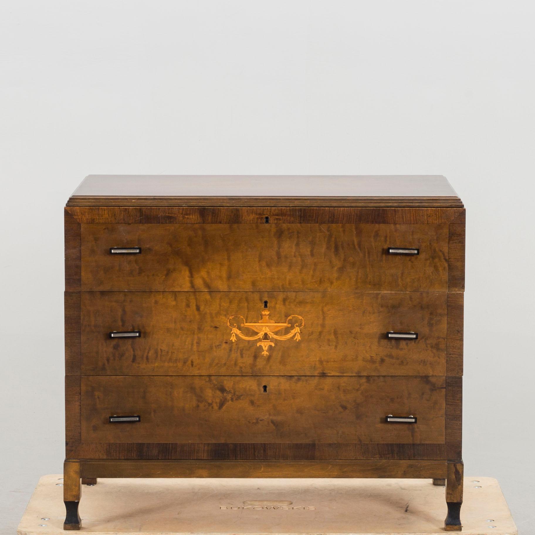A Swedish modern bureau around 1940.