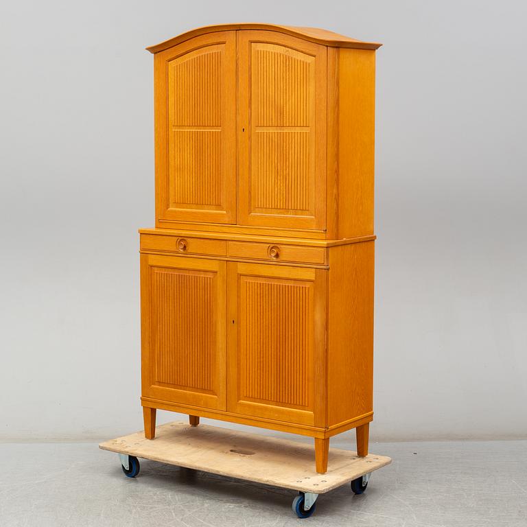 A 'Herrgården' oak cabinet by Carl Malmsten, Bodafors, Sweden.