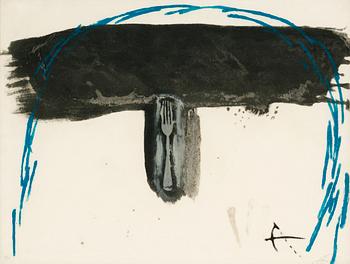 408. Antoni Tàpies, "Arc blau".