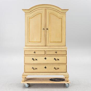 A Rococo cabinet, 18th century.