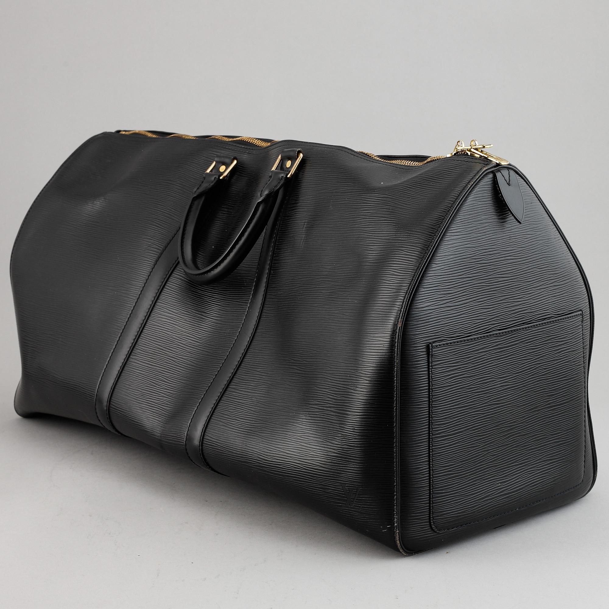 Louis Vuitton, Weekendbag 'Keepall Epi 55'.