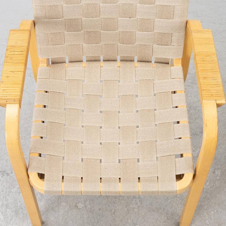 Alvar Aalto, Karmstolar, ett par, modell 45, Artek, Finland.