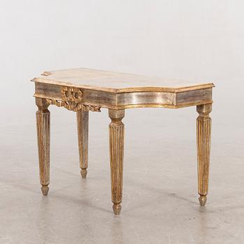 A mid 20th century Louis XVI-style table from Paoletti, Firenze Italy.