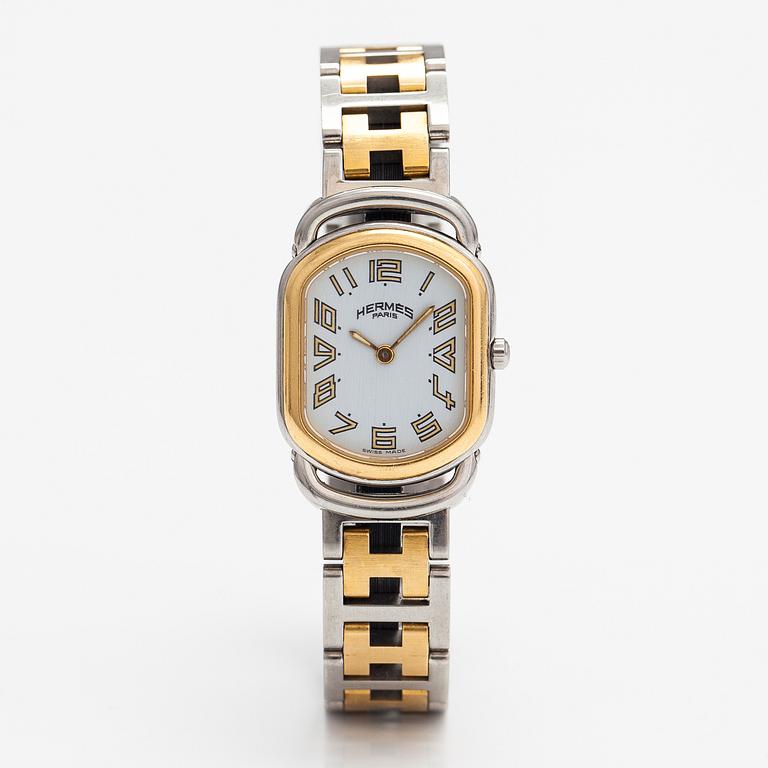 Hermes, Rallye, wristwatch, 20 mm.