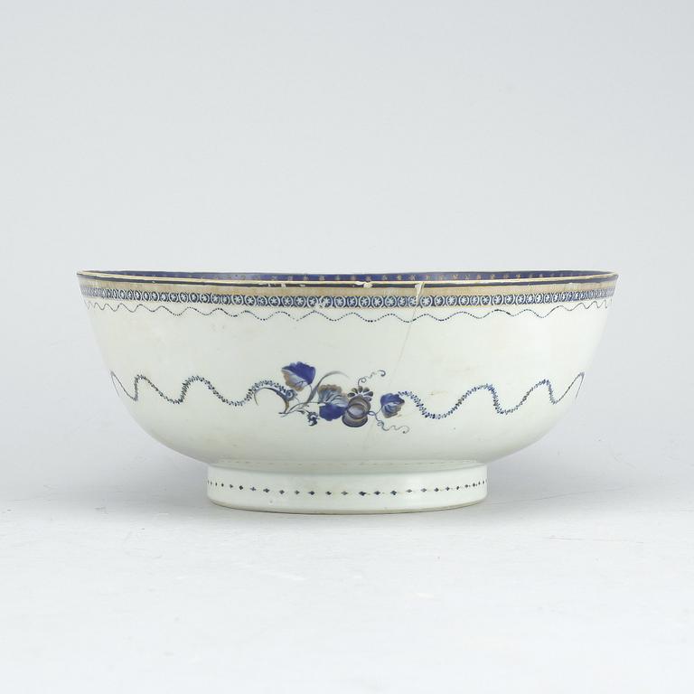 SKÅL, porslin, Kina, 1800-tal.