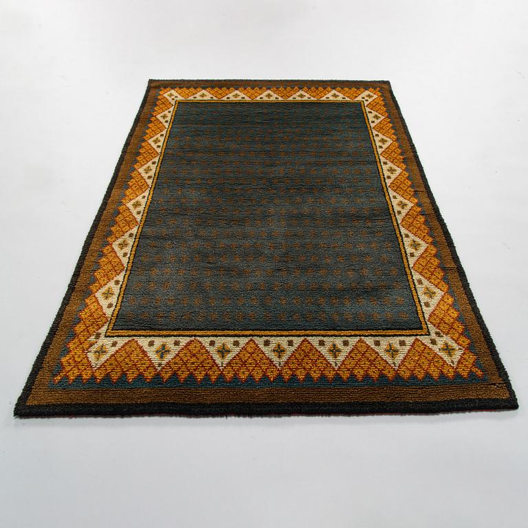 Ryamatta, 1930-tal. Ca 192 x x 135 cm.