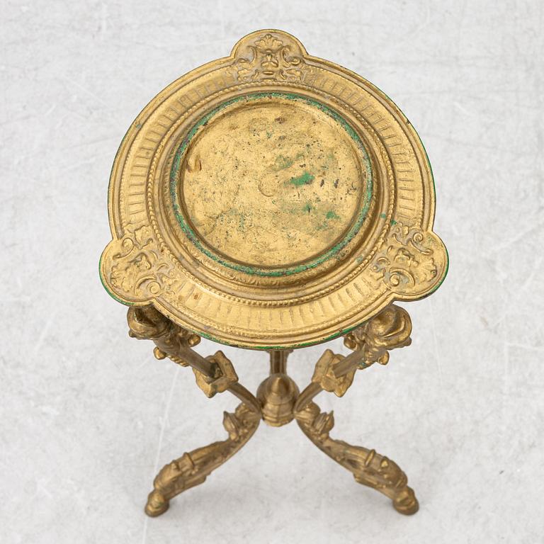 Piedestal, omkring år 1900.