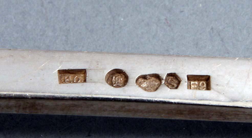 PARTI SILVER, 8 delar, 1900-tal.