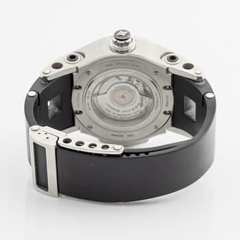 Hysek, Abyss Explorer Dual Time, wristwatch, 44 mm.