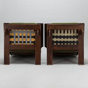 Esko Pajamies, fåtöljer, ett par "Pele", tillverkare Lepofinn 1970-tal.