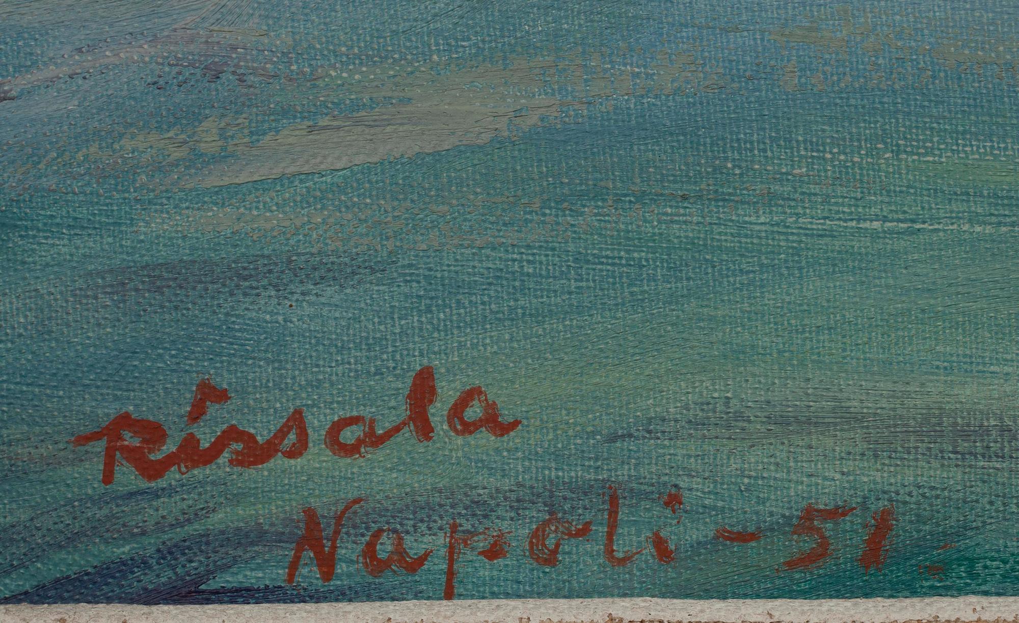 KAAPO RISSALA (FINLAND), olja på duk, sign. och dat. -51.
