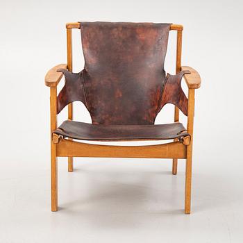 Carl-Axel Acking, a 'Trienna' oak easy chair, Nordiska Kompaniet, 1950s/60s.