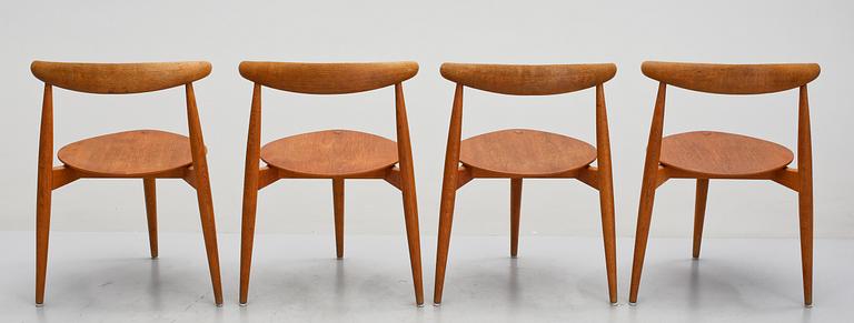 STOLAR, 4 st, FH 4103, Hans J Wegner, modell formgiven 1952.