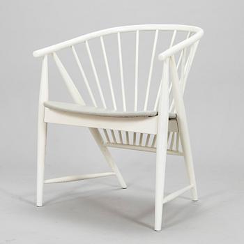 Sonna Rosén, A 1950s/60s armchair 'Solfjädern' for AB Nässjö Chair fabrik, Sweden.