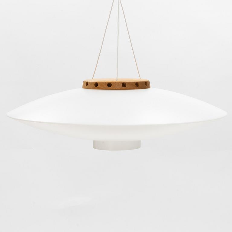 Uno & Östen Kristiansson, a model 565 'Ufo' ceiling light, Lucus, Vittsjö, 1960's.