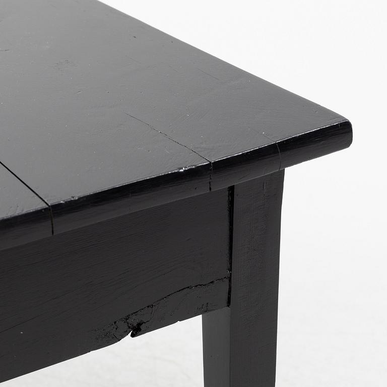 A painted desk, early 20th Century.