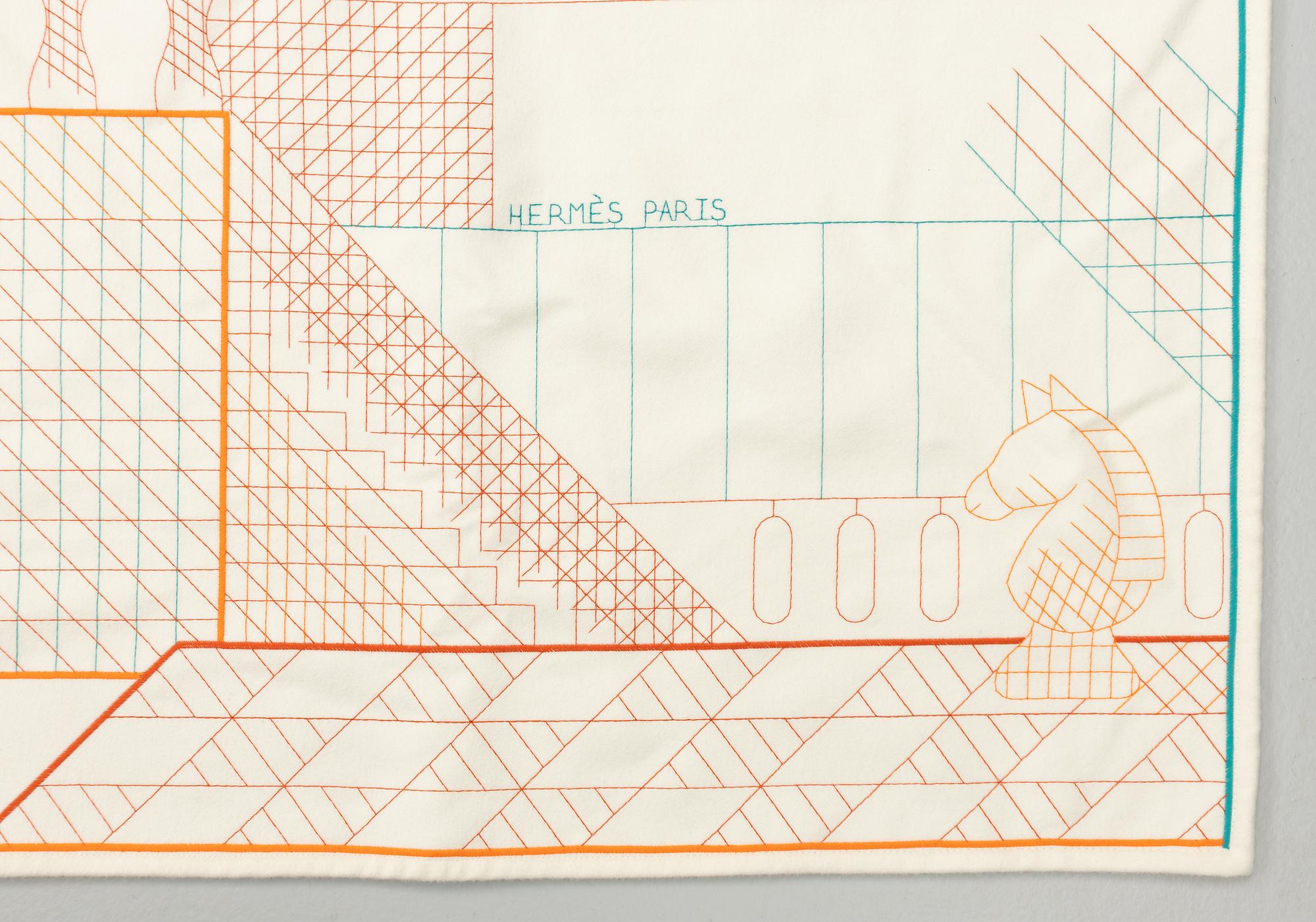 Hermès, filt, "Les Cavaliers", 2022.