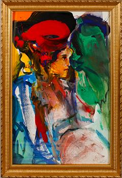 Jan Naliwajko · JAN NALIWAJKO, gouache, sign och dat 1998.