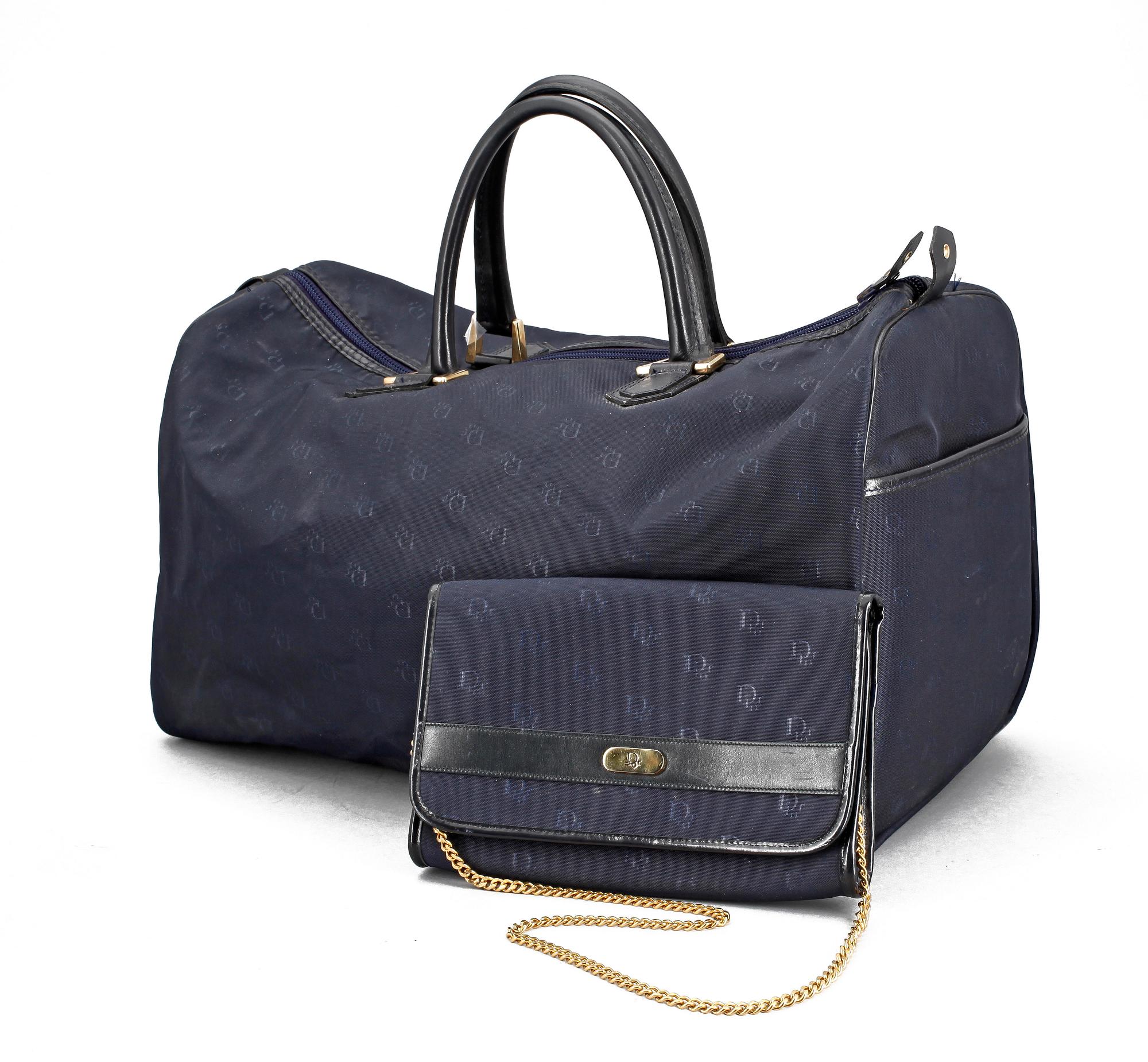 VÄSKA SAMT HANDVÄSKA, Christian Dior, Paris.