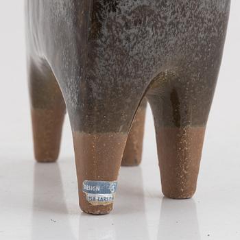 Lisa Larson, sculpture, stoneware, "Moose" from the "Large Zoo" series, Gustavsberg.