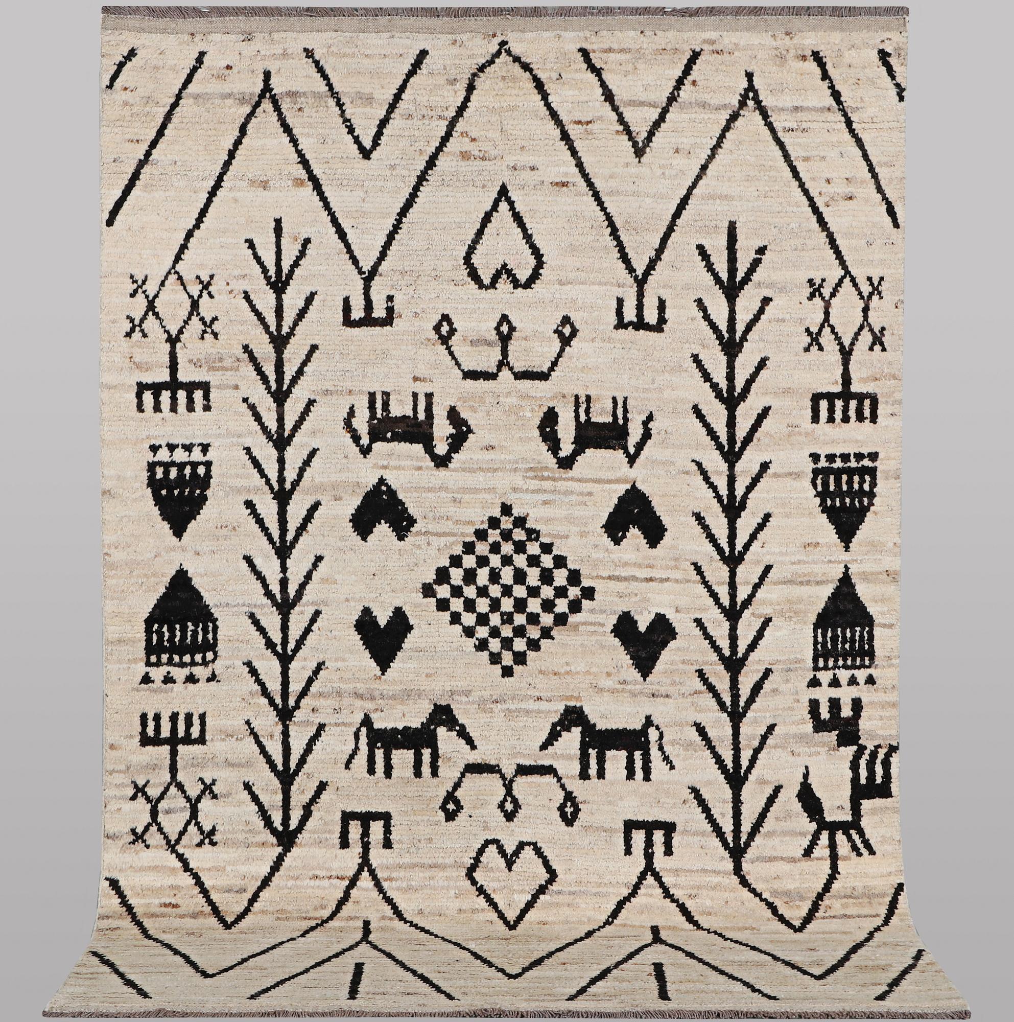 A rug, Morocco, Berber, ca 232 x 162 cm.