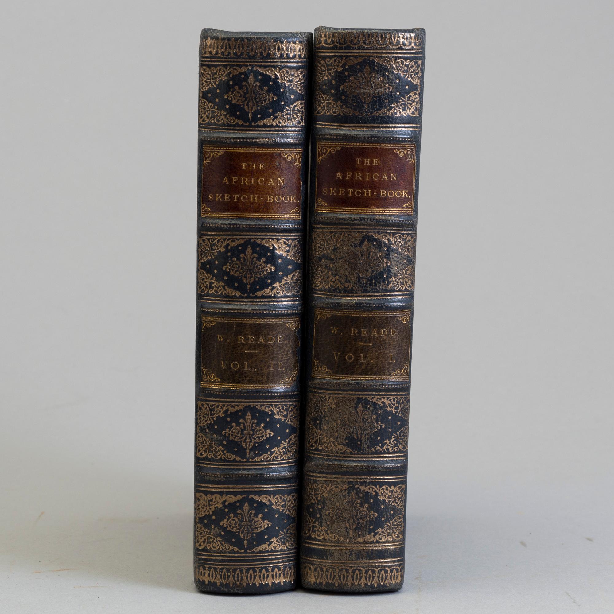 BOOKS, Africana, 1873, Winwood Reade: The African sketch-book. With maps and illustrations. 1-2.