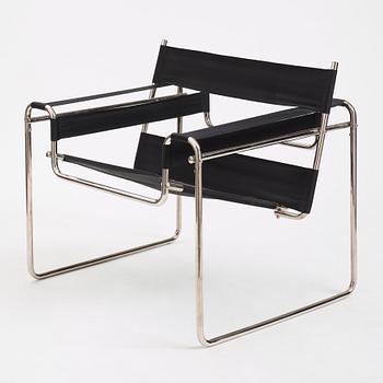 Marcel Breuer, a first edition "B3", easy chair, Standard Möbel, Germany ca 1926-1927.