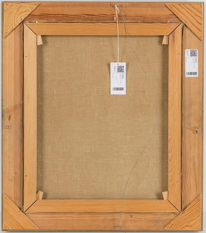 ALFRED EIKRI, oil on canvas, signed.