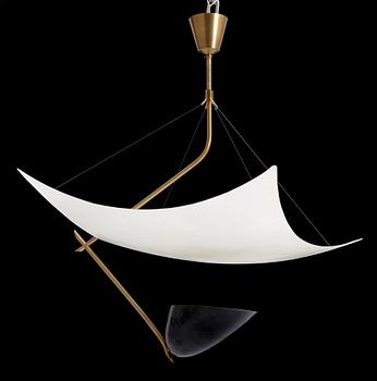 ANGELO LELLI, takarmatur, "Suspended ceiling light", Italien, 1950-tal.