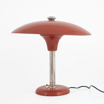 Max Schumaacher, desk lamp, Metallwerk Werner Schröder, Germany, first half of the 20th century.
