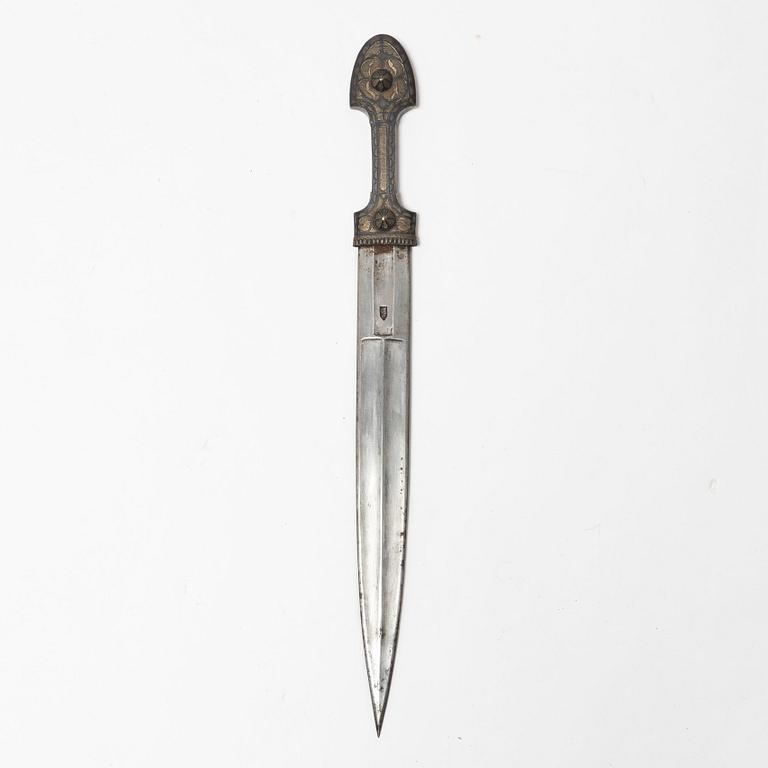 Kindjal, Caucasian, 19th century.