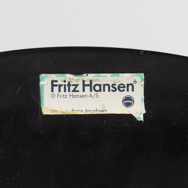 Arne Jacobsen, four 'the Ant chair", Fritz Hansen.