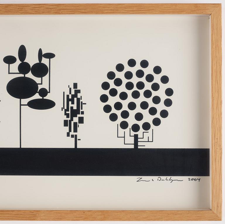Jacob Dahlgren, signerad och daterad 2004, serigrafi, ed. 23/50.