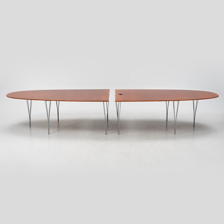 Bruno Mathsson & Piet Hein, bord, "Superellips", Fritz Hansen, Danmark, 1988.