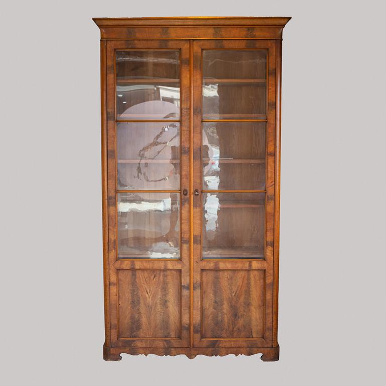 An end of the 19th Century book cabinet.