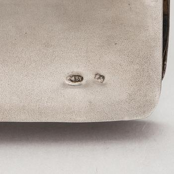 Laukku, hopeaa, Odessa, tuntematon mestari, Venäjä 1908-26.