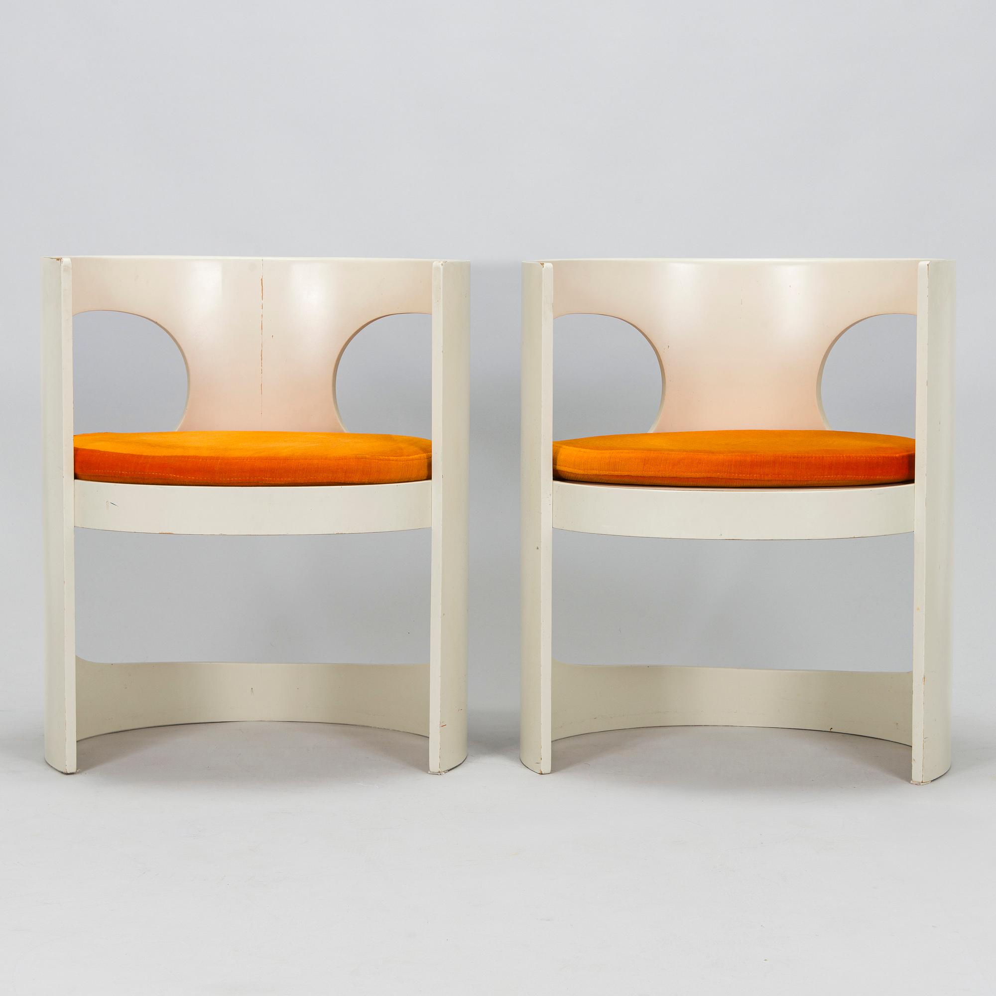 Arne Jacobsen, a set of four 'Prepop' chairs, for Asko, Finland, later half of the 20th century.