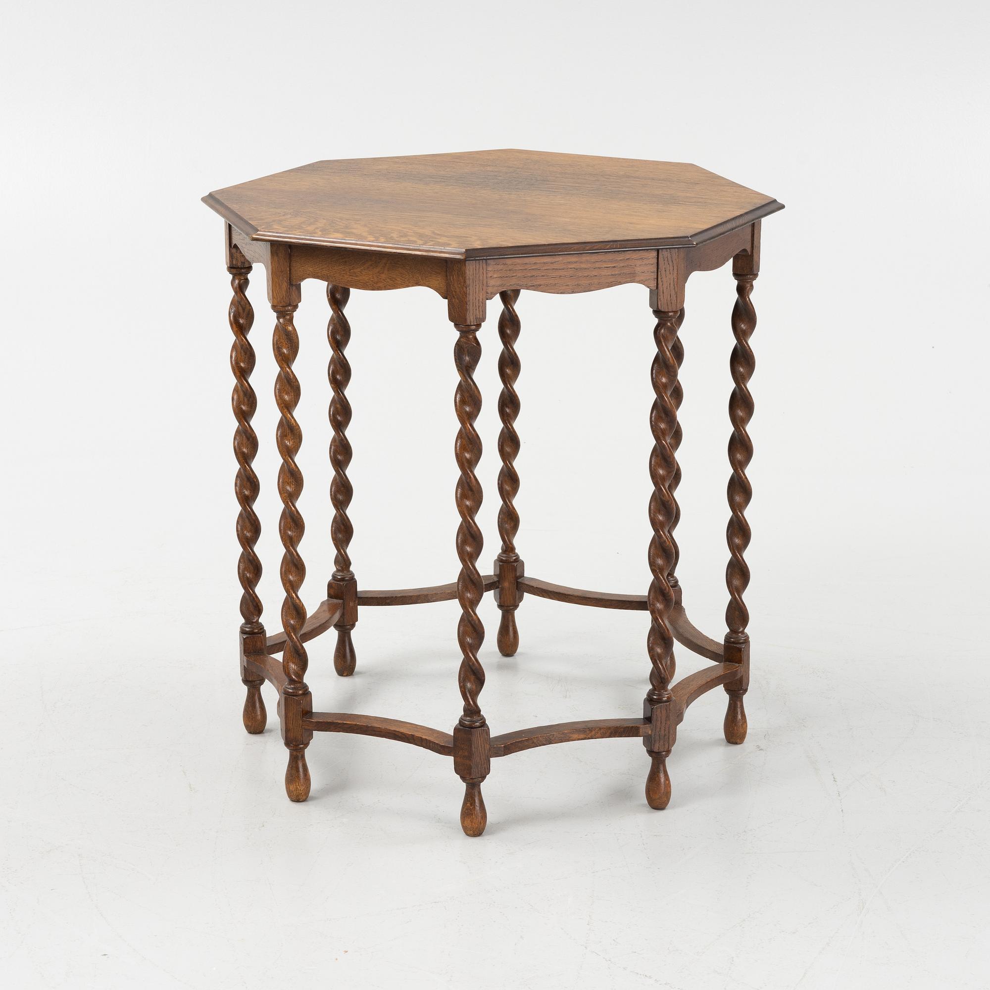 An oak table, Nordiska Kompaniet, 1920's.