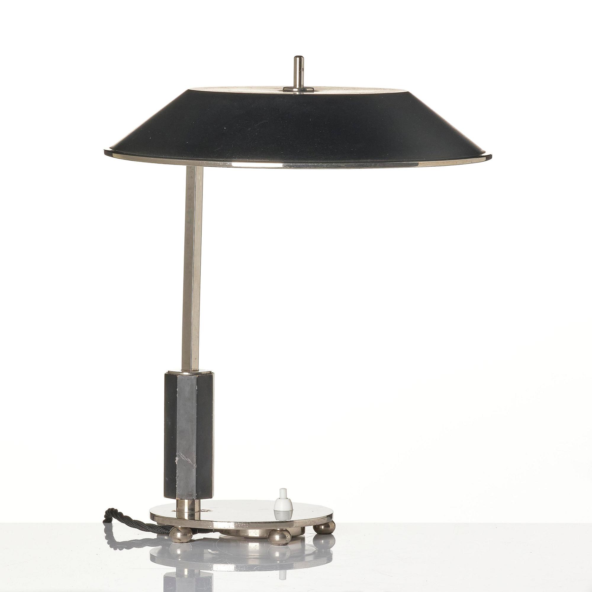 Erik Tidstrand, a table lamp model "28902", Nordiska Kompaniet, 1930s.
