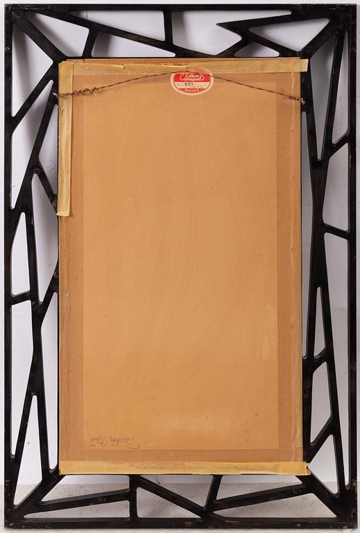 Eden Gustaf Spegelfabrik, A 'Konkret' mirror, Swedish Modern, 1950s.