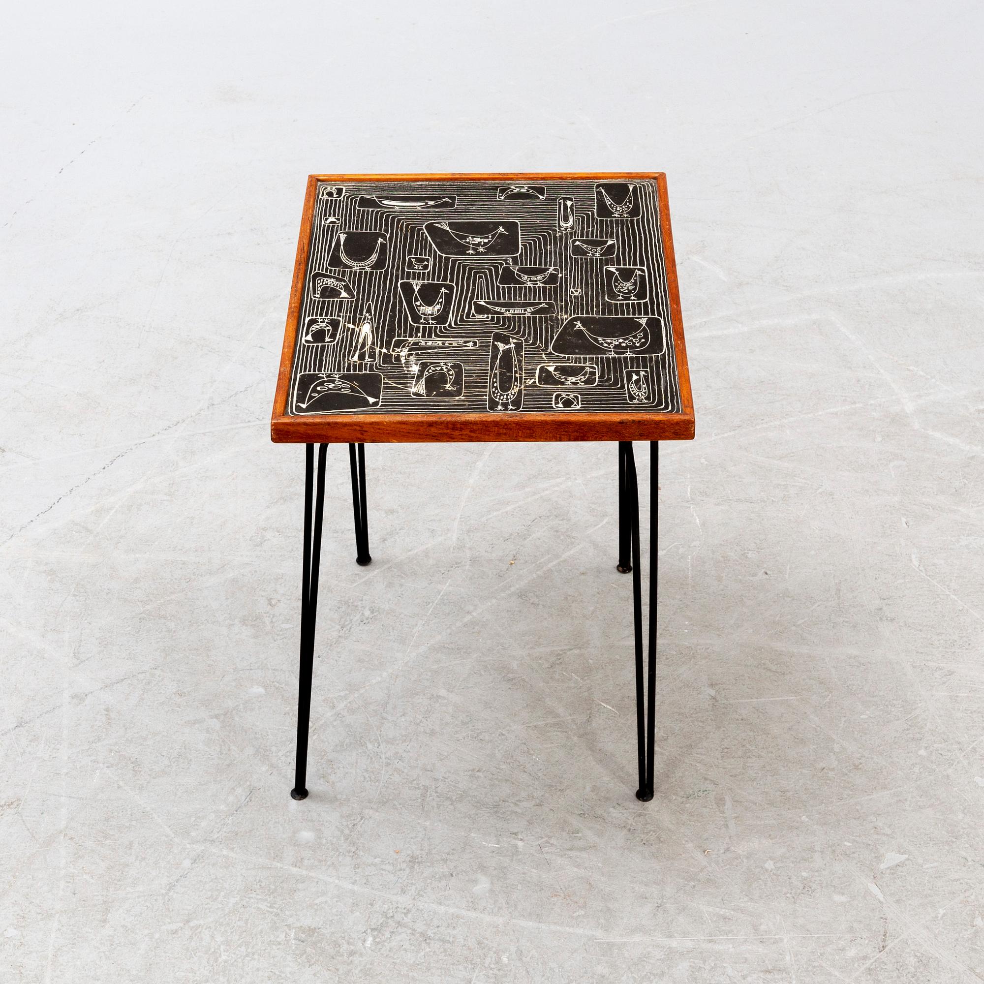 Hans-Agne Jakobsson, bord 1900-talets mitt Åhus AB Markaryd.