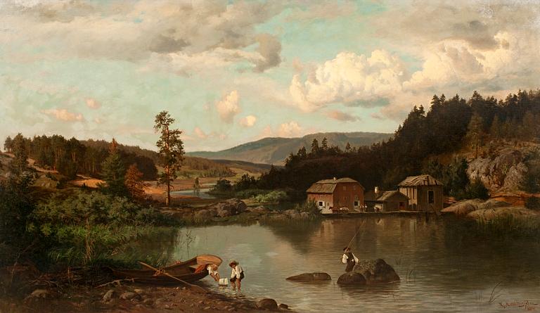 Hjalmar Munsterhjelm, CHILDREN PLAYING.