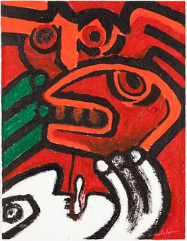 BENGT LINDSTRÖM, portfolio with 12 carborundum in colours, signed Lindström and numbered 27/99.